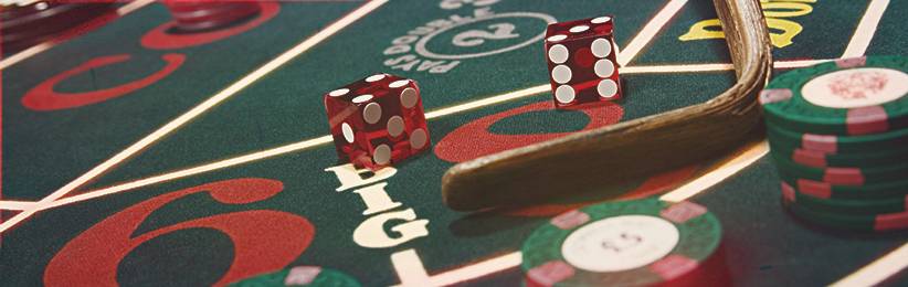 1. Craps has dozens of wagers available, but the game is structured around the pass line bet.